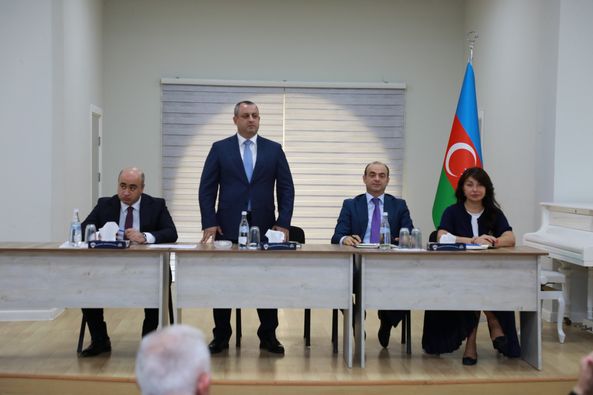 Suraxanı Rayon İcra Hakimiyyətinin başçısı Adil Əliyev Bülbülə qəsəbəsində növbəti səyyar görüş keçi